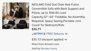 Amazon Fold Out Chair Bed 2026