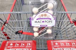 costco macarooz macaroon cake pops in cart