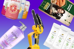 amazon items on a gradient