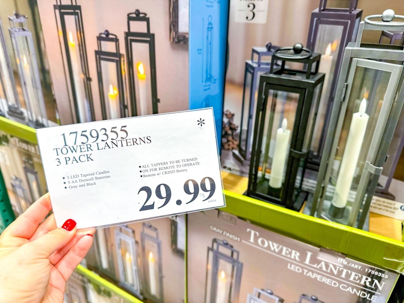 costco-tower-lantern-candle-clearance