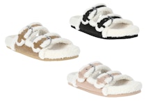 No Boundaries Women's Lined Sandals