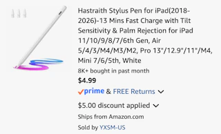 Amazon iPad Stylus Pen 2026 2