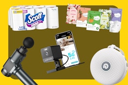 60% Off or More on Amazon: $15 Massage Gun, $8 Indoor Security Camera, More card image