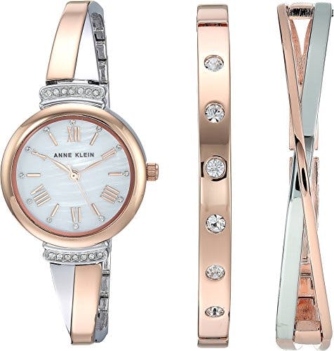 Women's Bangle Watch Set