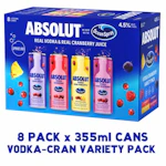 Absolut Vodka Cocktail Variety Pack