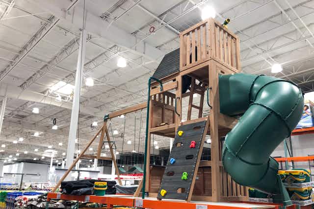KidKraft Summit View Swing Set, Only $1,199.99 at Costco card image