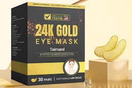 24K Gold Under Eye Patches