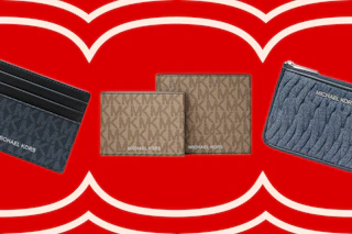 michael kors wallets on a grid