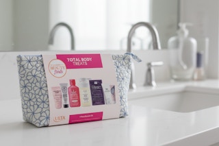 a body care set at Ulta