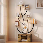 Tall Tree Bookshelf with LED
