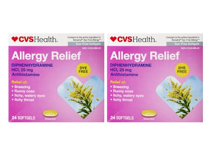 2 Allergy Relief Medicines