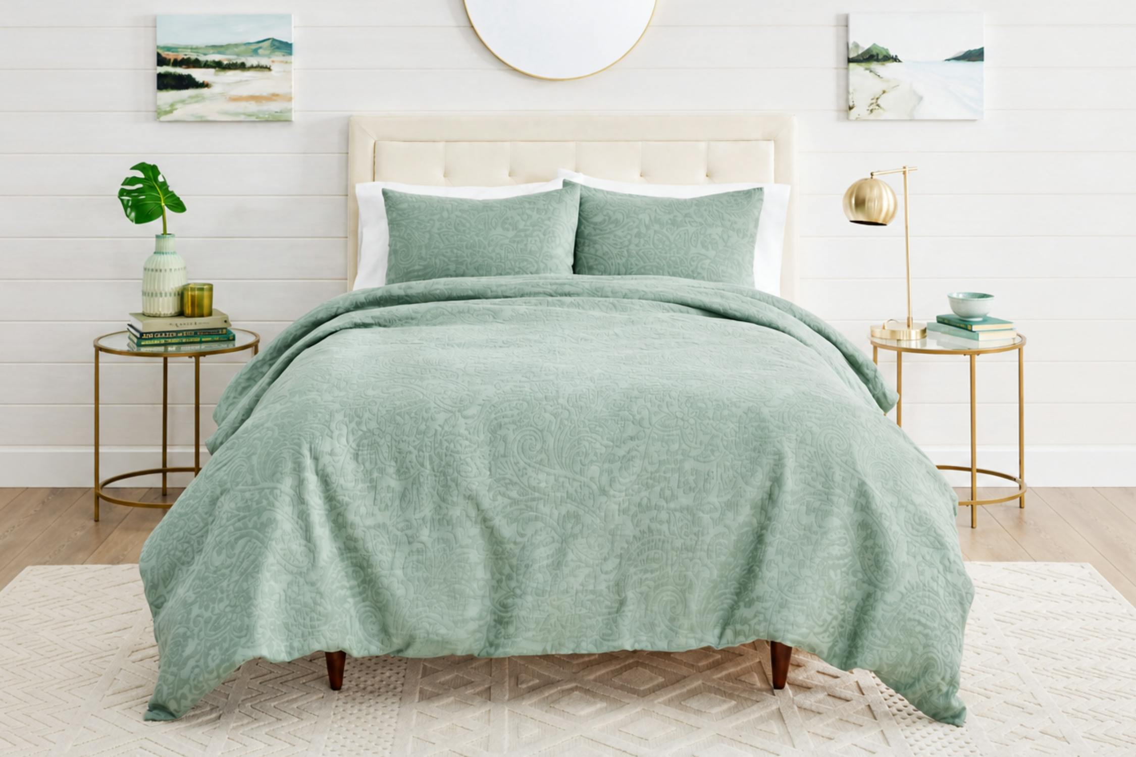 Walmart BHG king duvet cover set