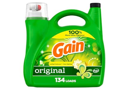 4 Gain Laundry Detergents