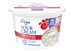 Kroger Sour Cream Tub