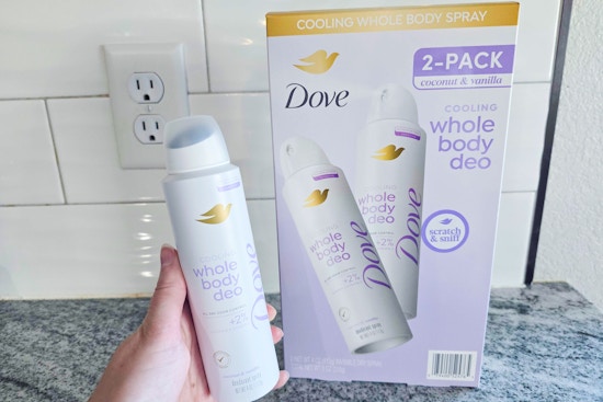 Free Dove Whole Body Deodorant at Sam's Club With Fetch Rewards Points