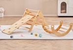 Lowe's Montessori climb and slide toy