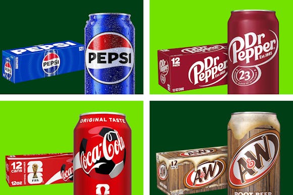 Soda 12-Packs Start at Just $3.77 Each When You Buy 3 on Amazon