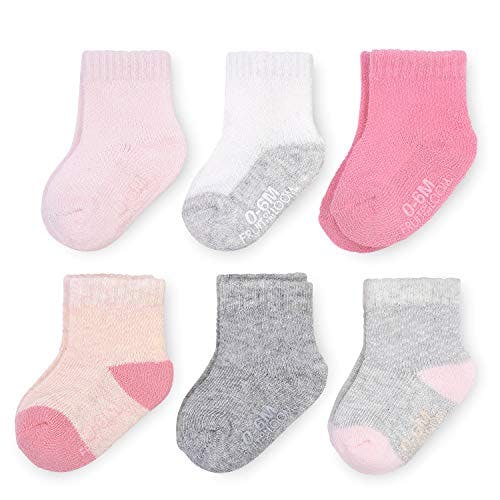 Fruit of the Loom Baby Socks 6-Pack