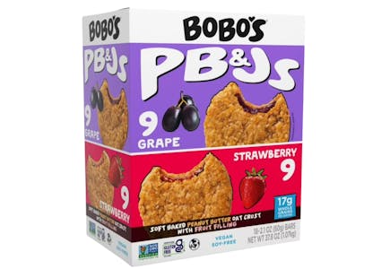 Bobo's PB&J Snacks