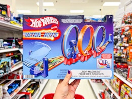 Hot Wheels Track Set, Just $9 (64% Off) — Exclusively at Target card image