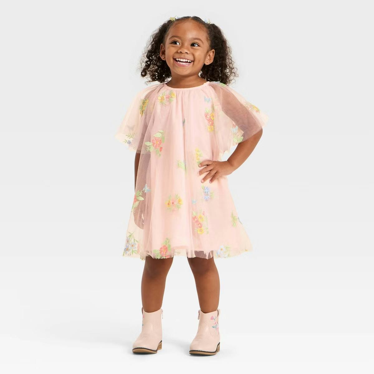 Toddler Embroidered Dress