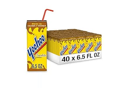 Yoo-Hoo Chocolate Drink 40-Pack