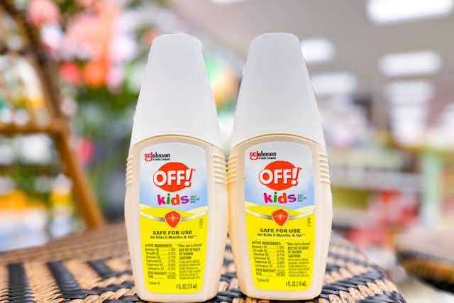 OFF Kids Insect Repellent Spray, Only $3.38 at Target (No Coupons) card image