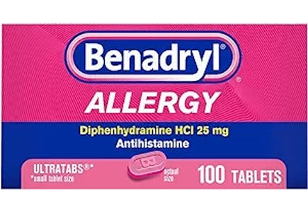 Benadryl Allergy Relief Medicine