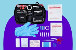 51-Piece First Aid Survival Kit, Just $9 on Amazon card image