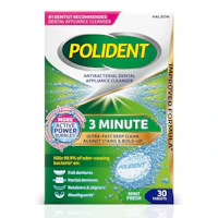 2 Polident Retainer Cleaner Boxes