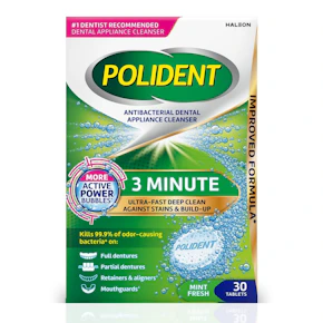2 Polident Retainer Cleaning Packs