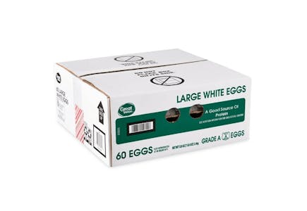 Great Value Large White Eggs