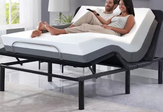 home depot adjustable bed frame
