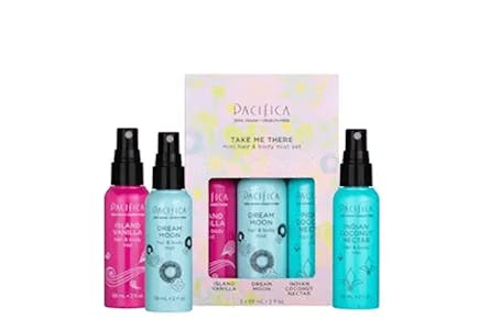 Pacifica Hair and Body Mist Set