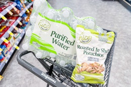 Get a Free 15-Pack of Bottled Water When You Buy Pistachios at Walgreens card image