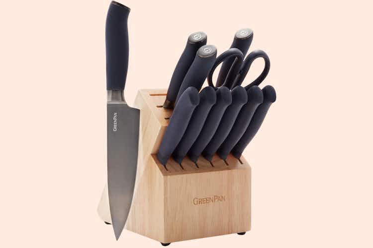 GreenPan 12Piece Knife Block Set, 42 Shipped at eBay (Reg. 130