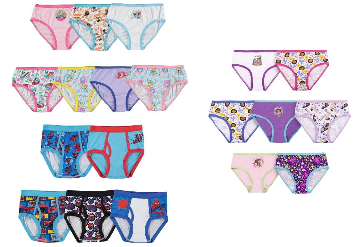 3 Kids' Underwear Packs