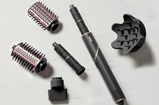 a hair dryer on a table