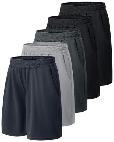 Kids' Athletic Shorts 5-Pack