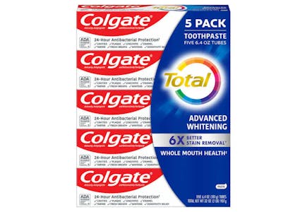 Colgate Toothpaste 5-Pack