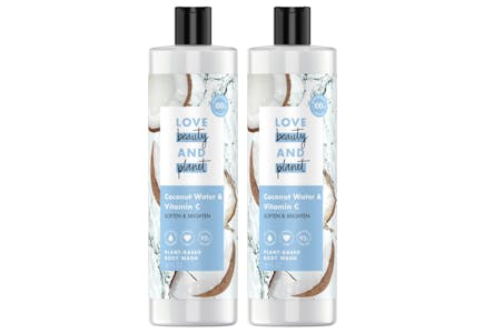 2 Love Beauty and Planet Body Washes