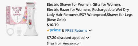 Women-s Shaver cart