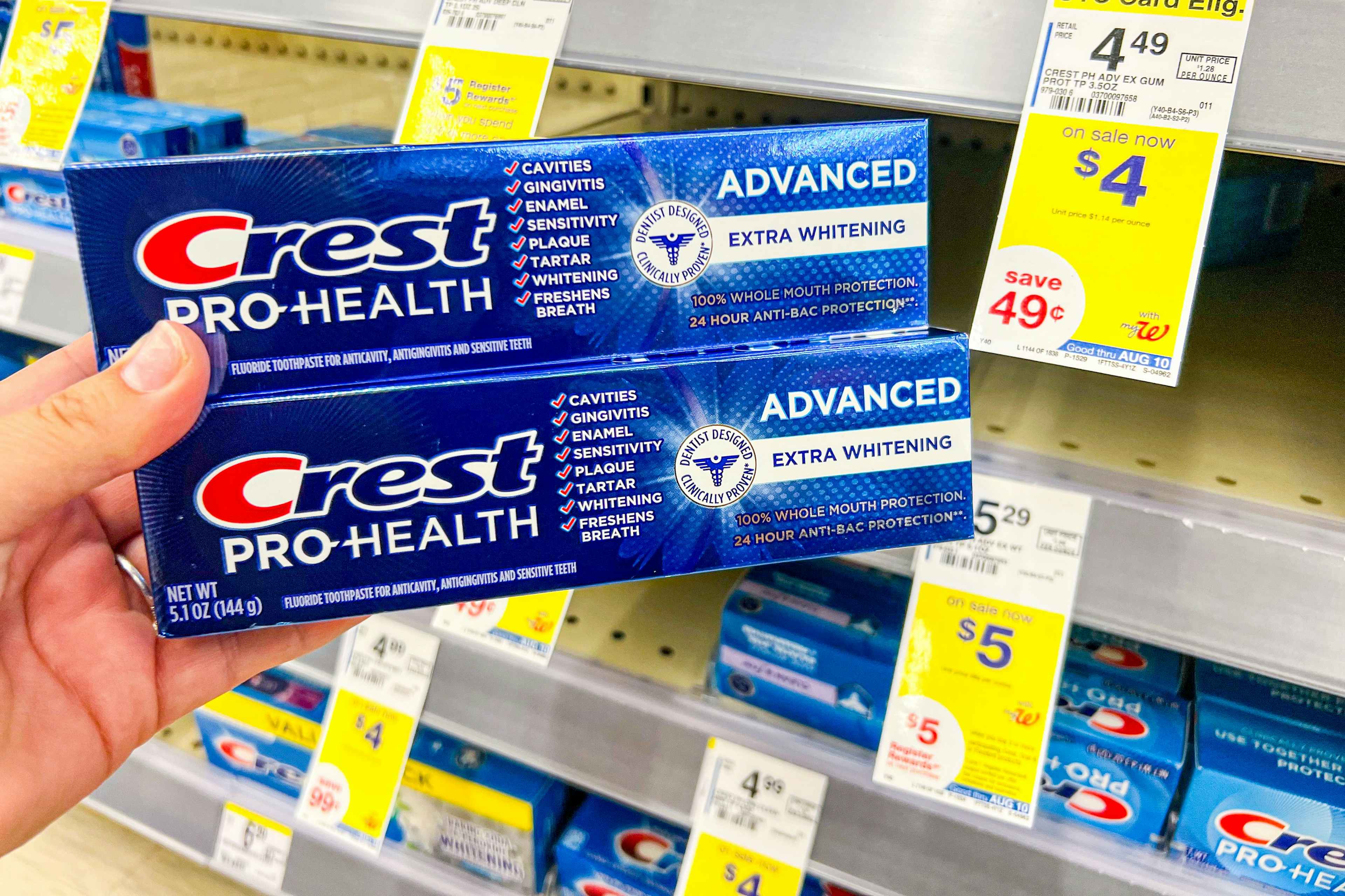 crest pro health advanced extra whitening toothpaste walgreens2