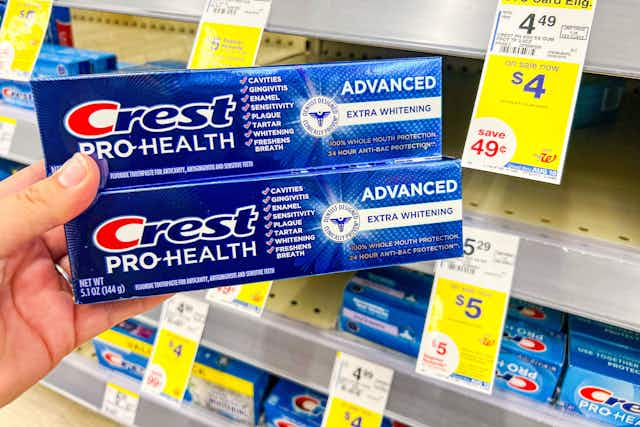 Top 5 Oral Care Deals Under $1 at CVS and Walgreens This Week card image