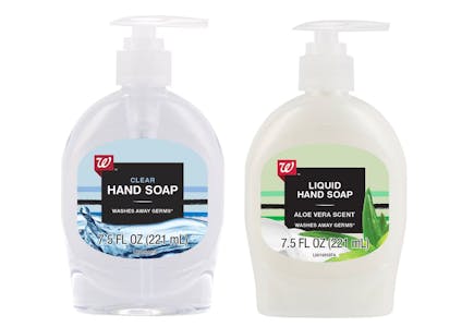 2 Walgreens Hand Soaps