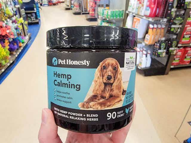Save Up to 80% on Calming Solutions for Pets — Prices Start at $12 at Petco card image