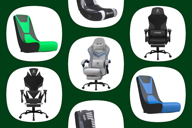 4 Gaming Chair Rollbacks Under $100 at Walmart card image