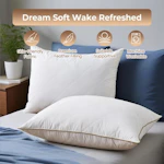 Goose Feather Down Bed Pillows