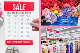 Hobby Lobby Sale Schedule: Here's When Markdowns Will Happen in 2025 card image