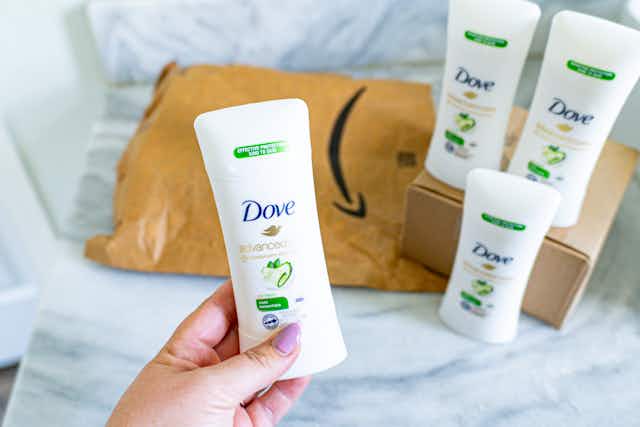 Dove Advanced Care Deodorant 2-Pack, as Low as $7.69 on Amazon card image